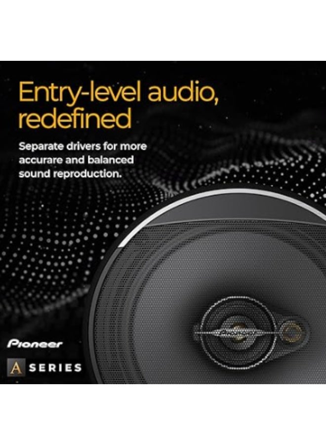 Pioneer TS-A6881F 6″ x 8″ 4-Way Speaker 350W MAX / 80W RMS - Image 3